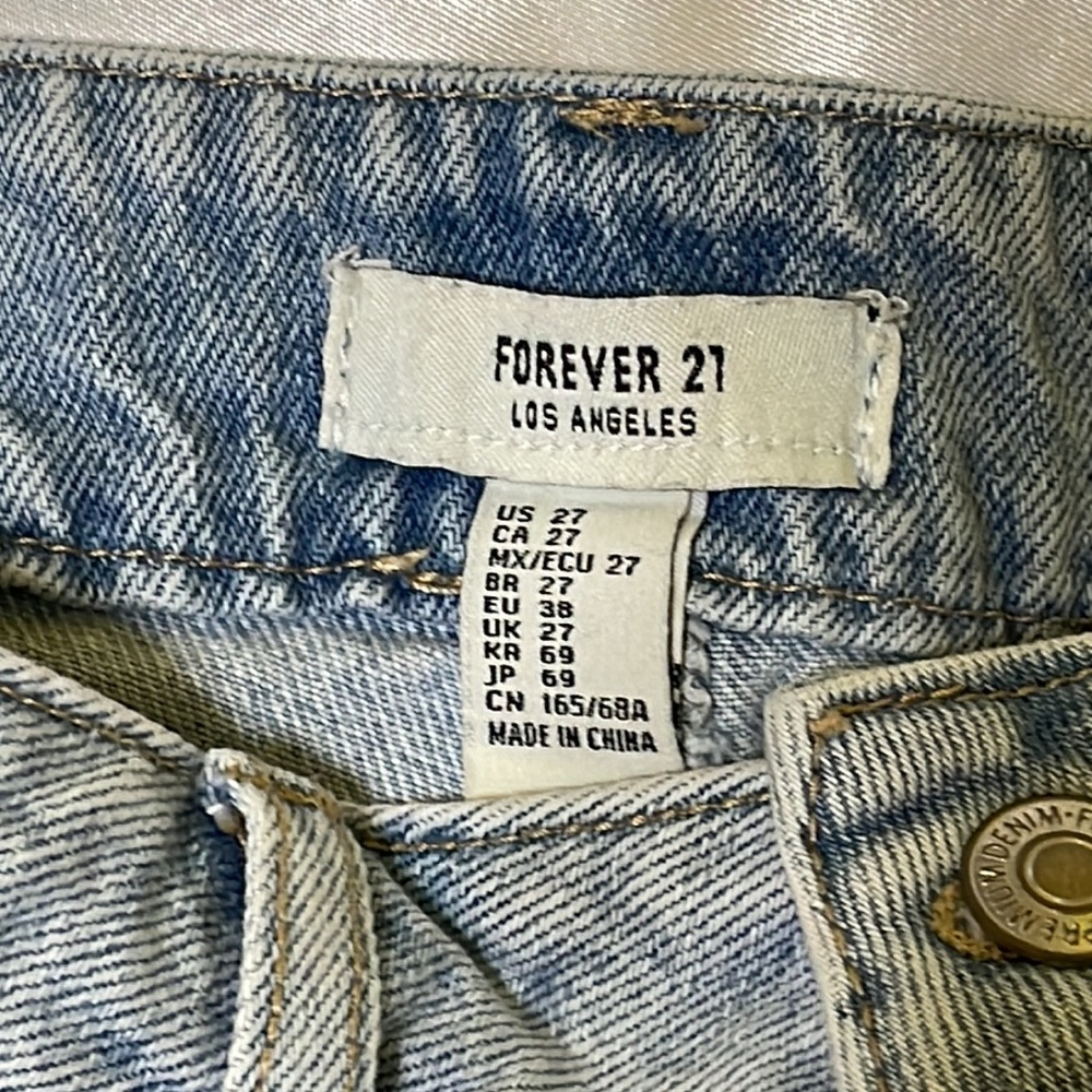 Denim Ripped Shorts - Picture 3 of 3